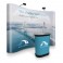 Popup Display curved with counter Popup Display curved with counter
