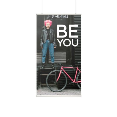 Klemmschienen Poster Set 85 cm