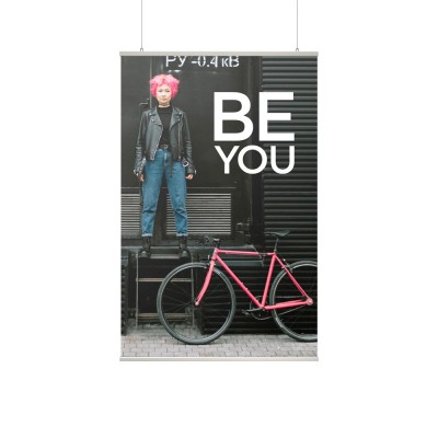 Klemmschienen Poster Set 100 cm