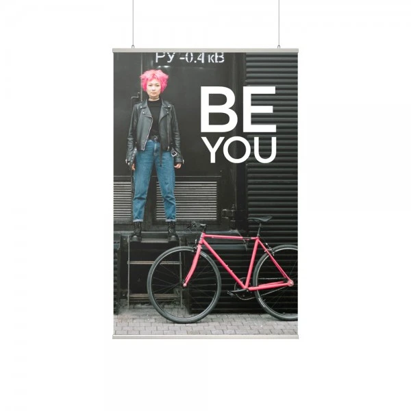 Klemmschienen Poster Set, 100 cm breit Klemmschienen Poster Set, 100 cm breit