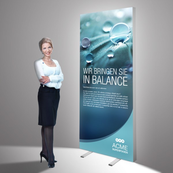 LED Leuchtrahmen 85 x 200 cm