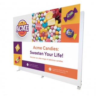 Einseitiger Leuchtrahmen 850 x 2000 mm