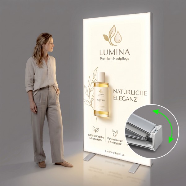 LED Leuchtbox Fold