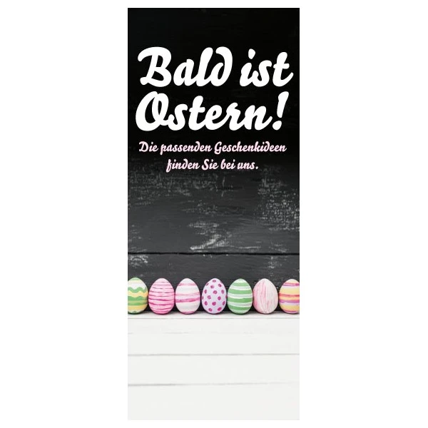 Rollup Eco-Light-Basic 850 with Easter design Rollup Eco-Light-Basic 850 with Easter design
